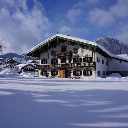 Schwabenbauernhof Apartment Ruhpolding Ngoại thất bức ảnh