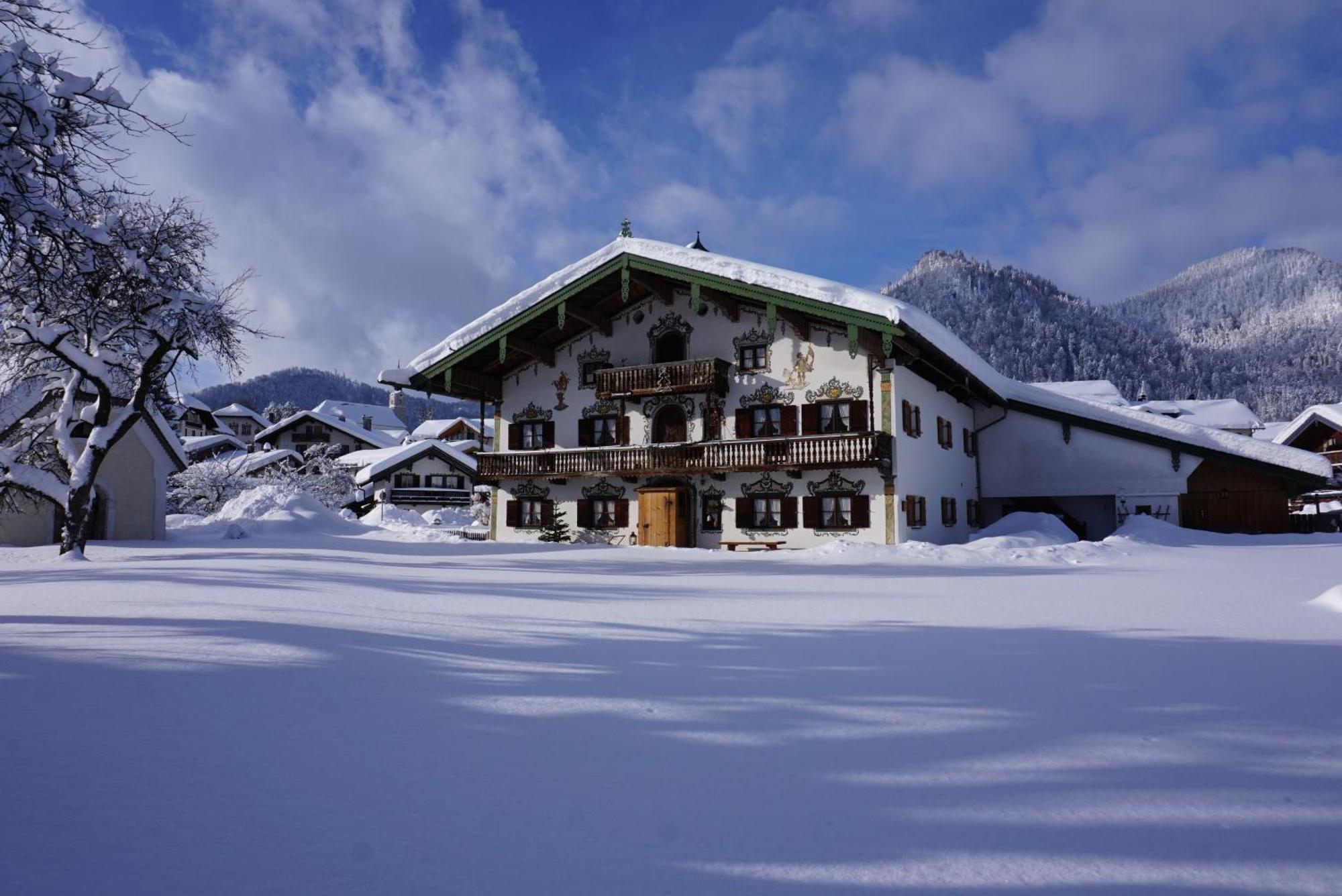 Schwabenbauernhof Apartment Ruhpolding Ngoại thất bức ảnh