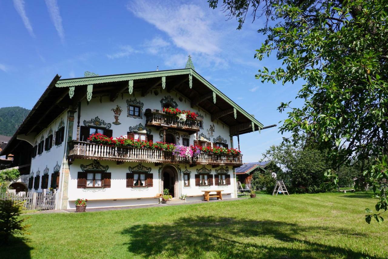 Schwabenbauernhof Apartment Ruhpolding Ngoại thất bức ảnh